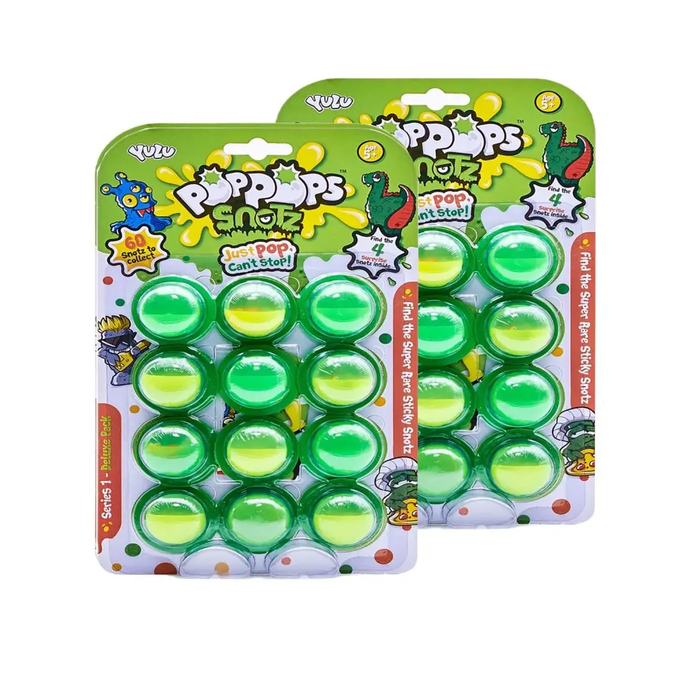 Pop Pops Snotz Deluxe Blind Pack - 24 Pieces (Colors/Styles May Vary) 1