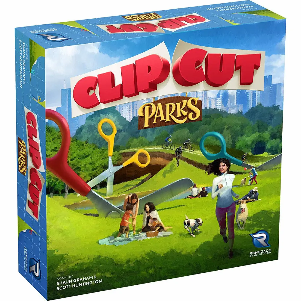 Clipcut Parks Board Game By Renegade Game Studios With Grand Park Expansion 1