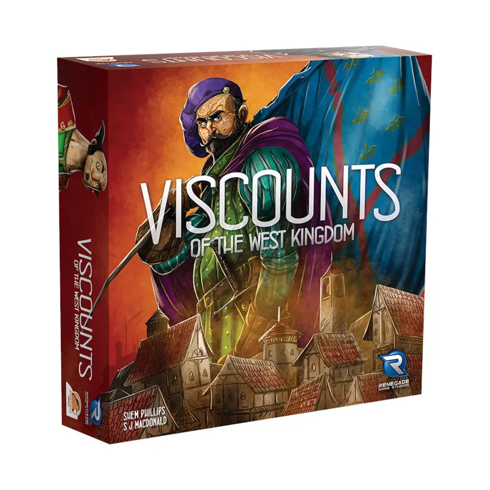Viscounts Of The West Kingdom Medieval Strategy Board Game 1