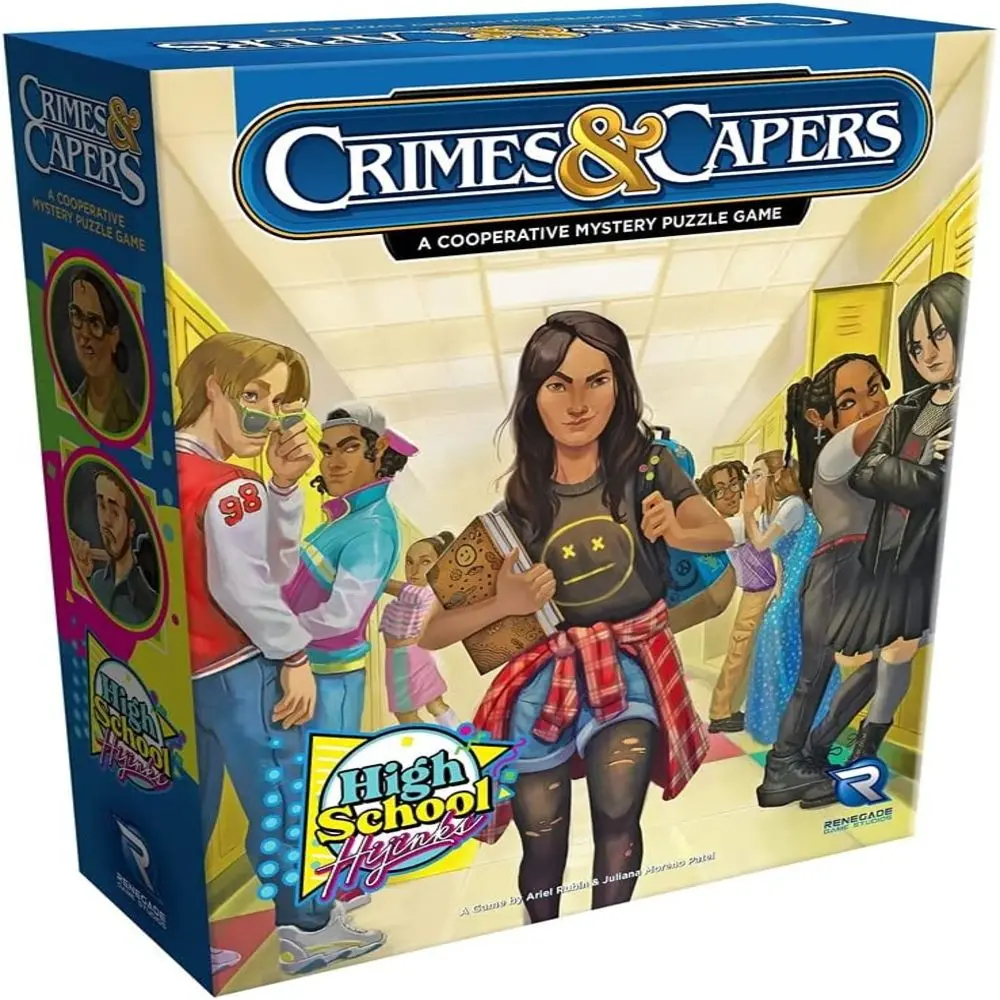 Crimes & Capers: High School Hijinks Cooperative Mystery Game 1