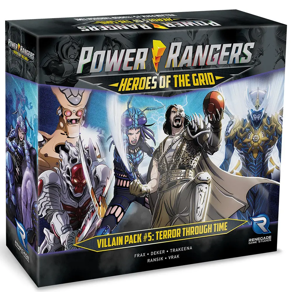 Power Rangers Heroes Of The Grid: Terror Through Time Villain Pack #5 Expansion 1