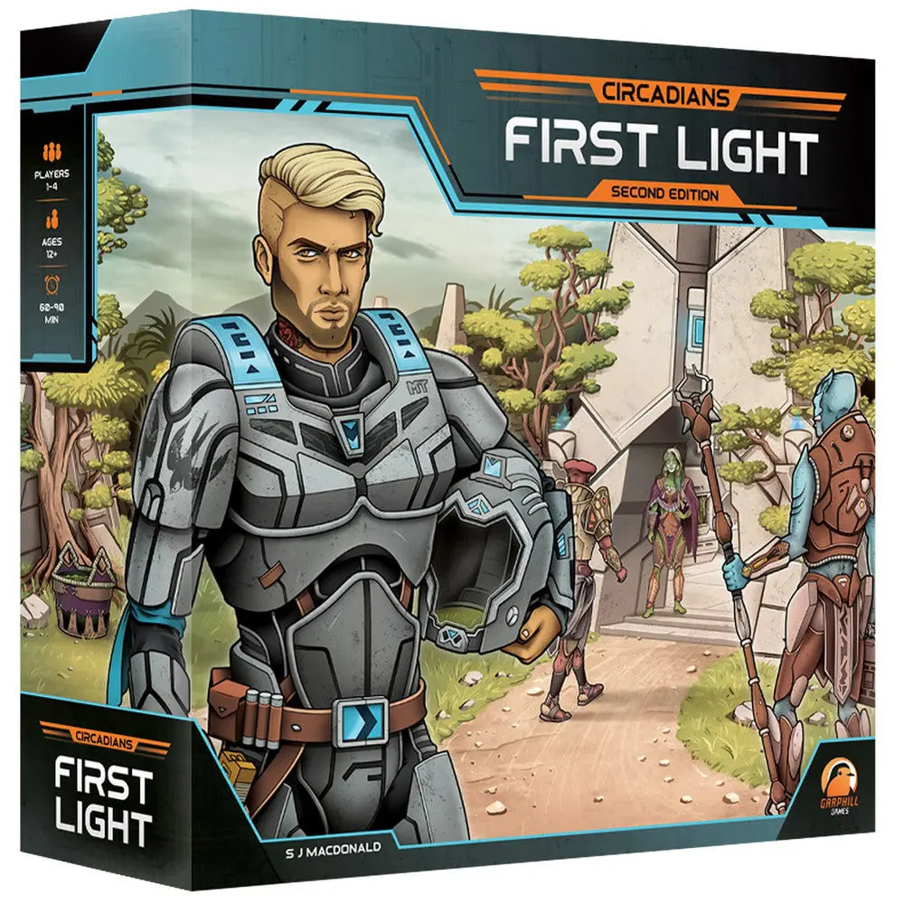 Circadians: First Light Second Edition - Strategic Dice Placement Board Game 1