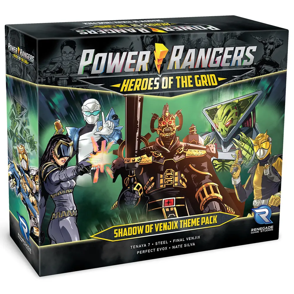 Power Rangers Heroes Of The Grid: Shadow Of Venjix Expansion Pack 1