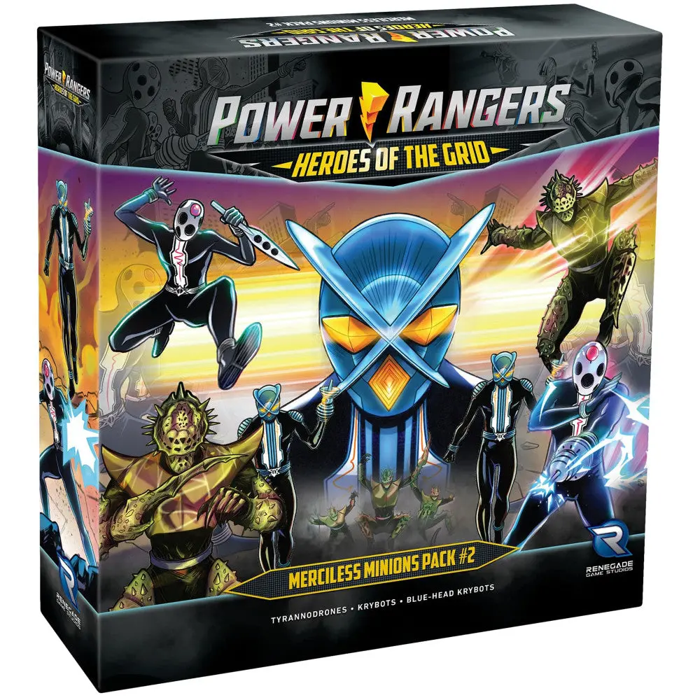 Renegade Games Power Rangers Heroes Of The Grid: Merciless Minions Pack 2 Expansion Set 1