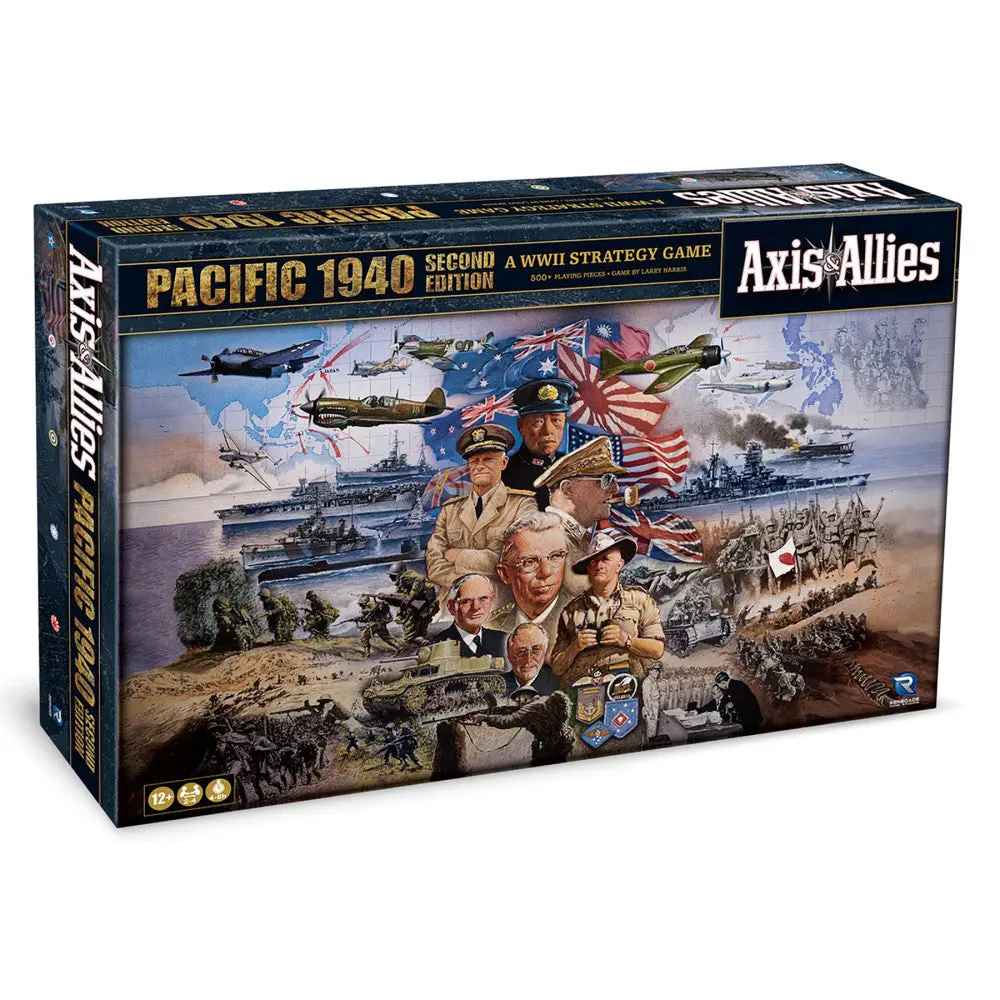 Axis & Allies: 1940 Pacific Second Edition - Wwii Strategy Board Game 1