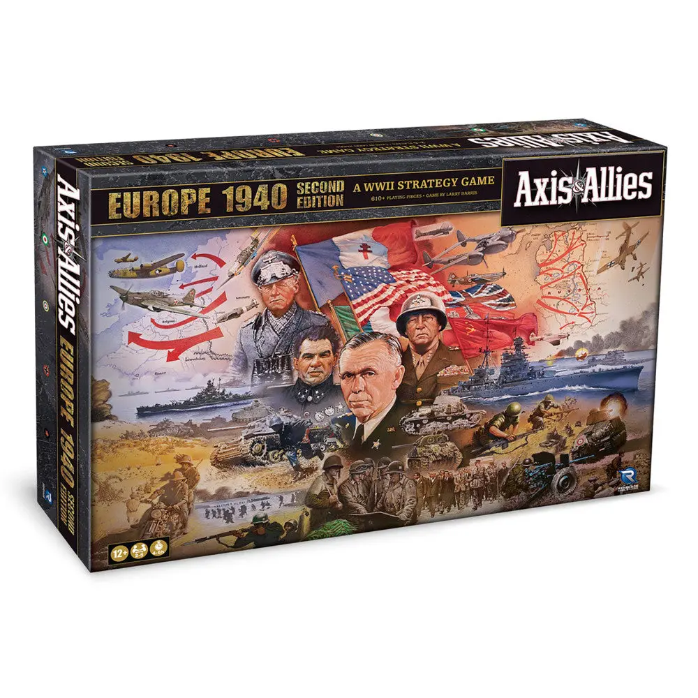 Axis & Allies: 1940 Europe Second Edition - Wwii Strategy Board Game 1