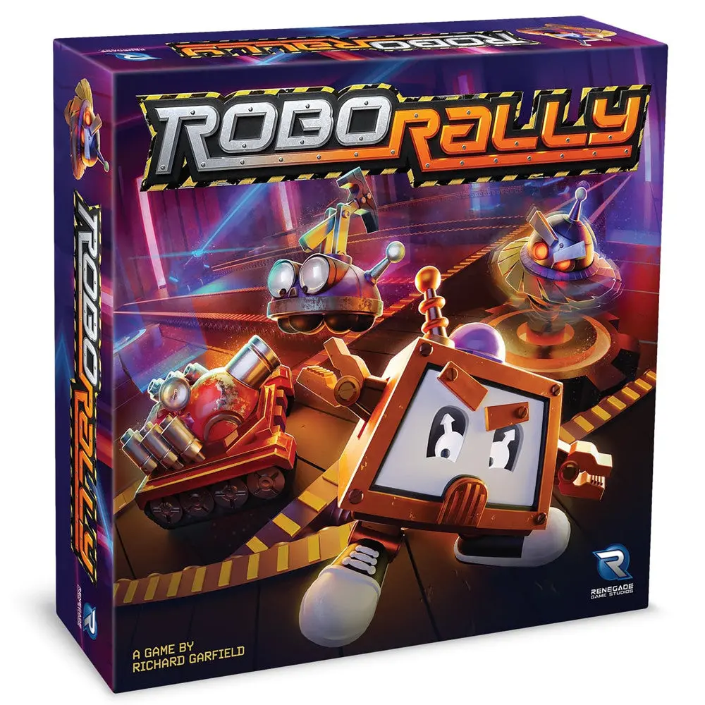 Robo Rally Renegade Edition Robotic Chaos Board Game 1