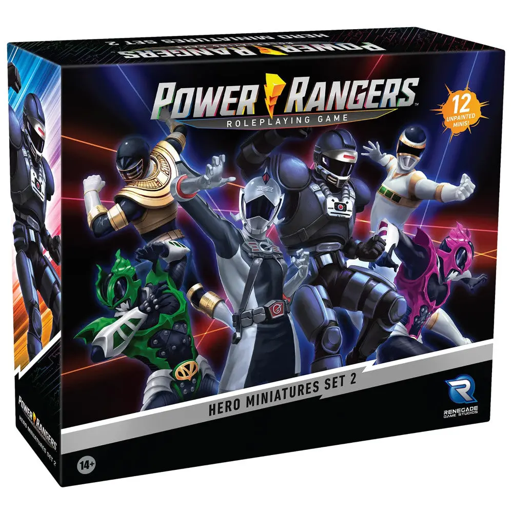 Renegade Games Power Rangers Rpg Hero Miniatures Set 2, 28Mm Scale 1