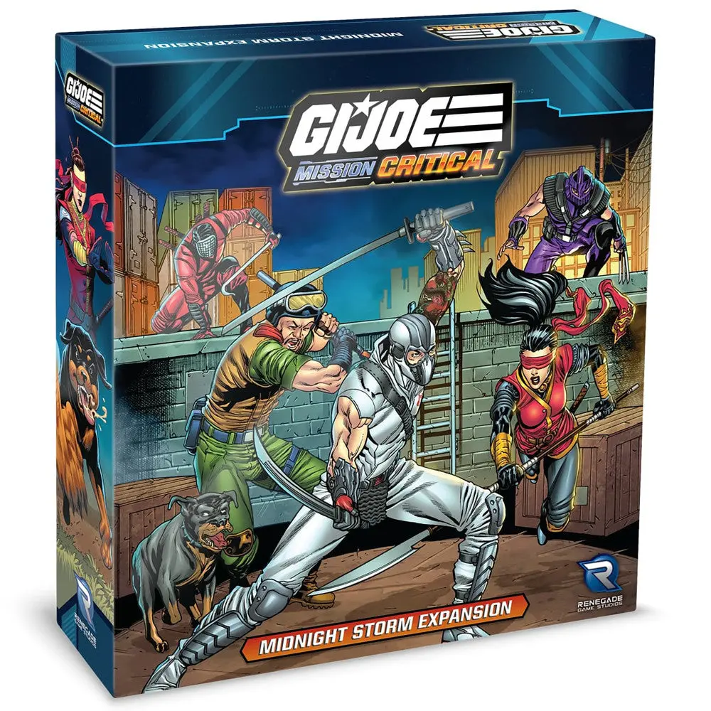 G.I. Joe Mission Critical: Midnight Storm Expansion Miniatures Board Game 1