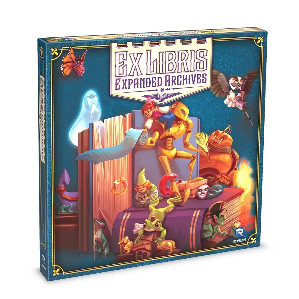 Renegade Games Studios Ex Libris Expanded Archives Expansion - Strategy Board Game 1
