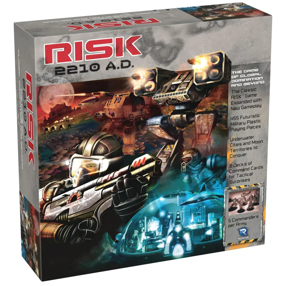 Renegade Game Studios Risk 2210 A.D. Strategy Board Game 1
