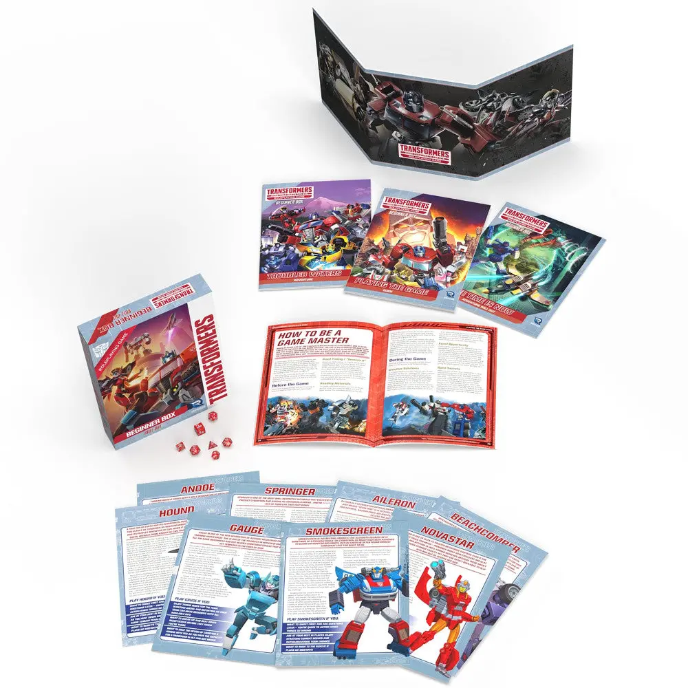 Renegade Game Studios Transformers Roleplaying Game Starter Set 1