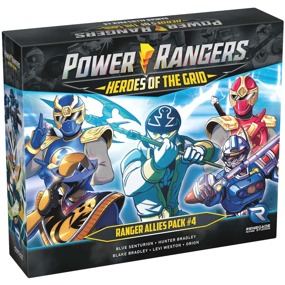 Renegade Game Studios Power Rangers: Heroes Of The Grid Allies Pack #4 1