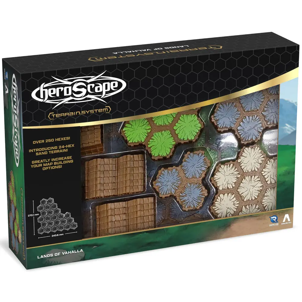 Heroscape: Lands Of Valhalla Terrain Expansion - 63 Piece Set 1
