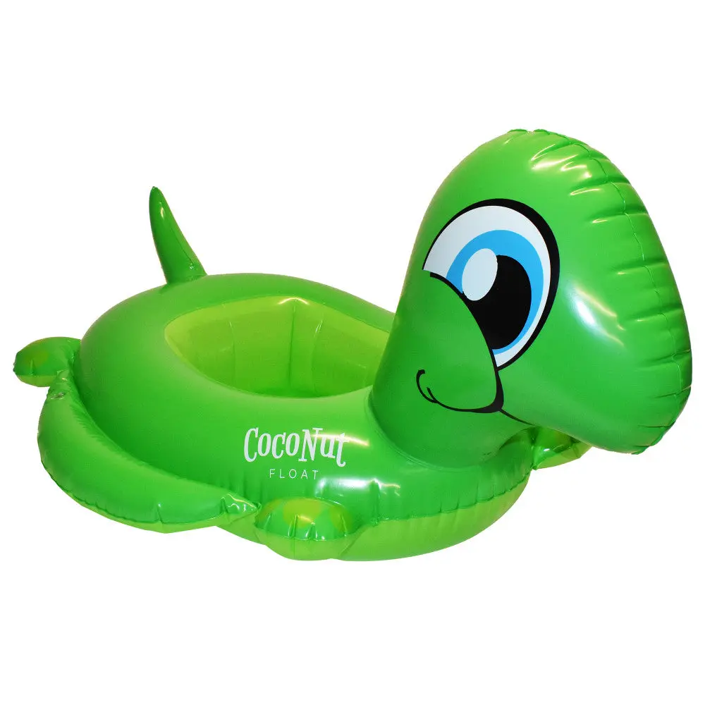 Coconut Outdoor Turtle Junior Green - Durable Toddler Pool Float 1