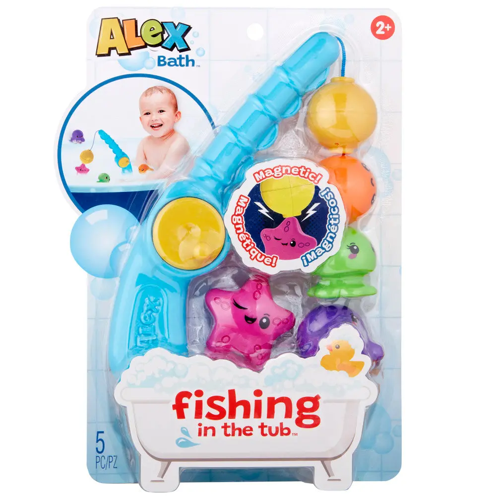 Alex: Splish-Splash Fishing Adventure - Tubtime Catch & Release Game, Ages 2+ 1