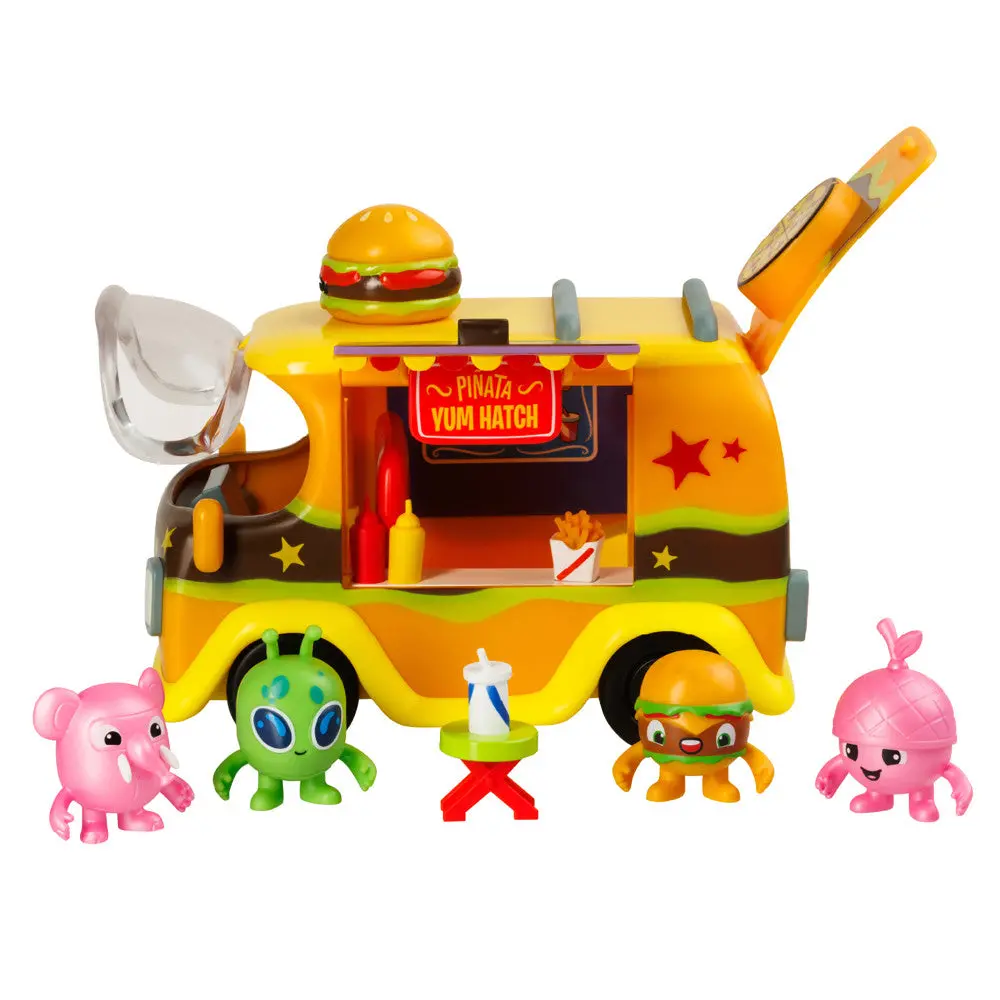 Pinata Smashlings: Yum Yum Truck Interactive Playset - Food Themed 1