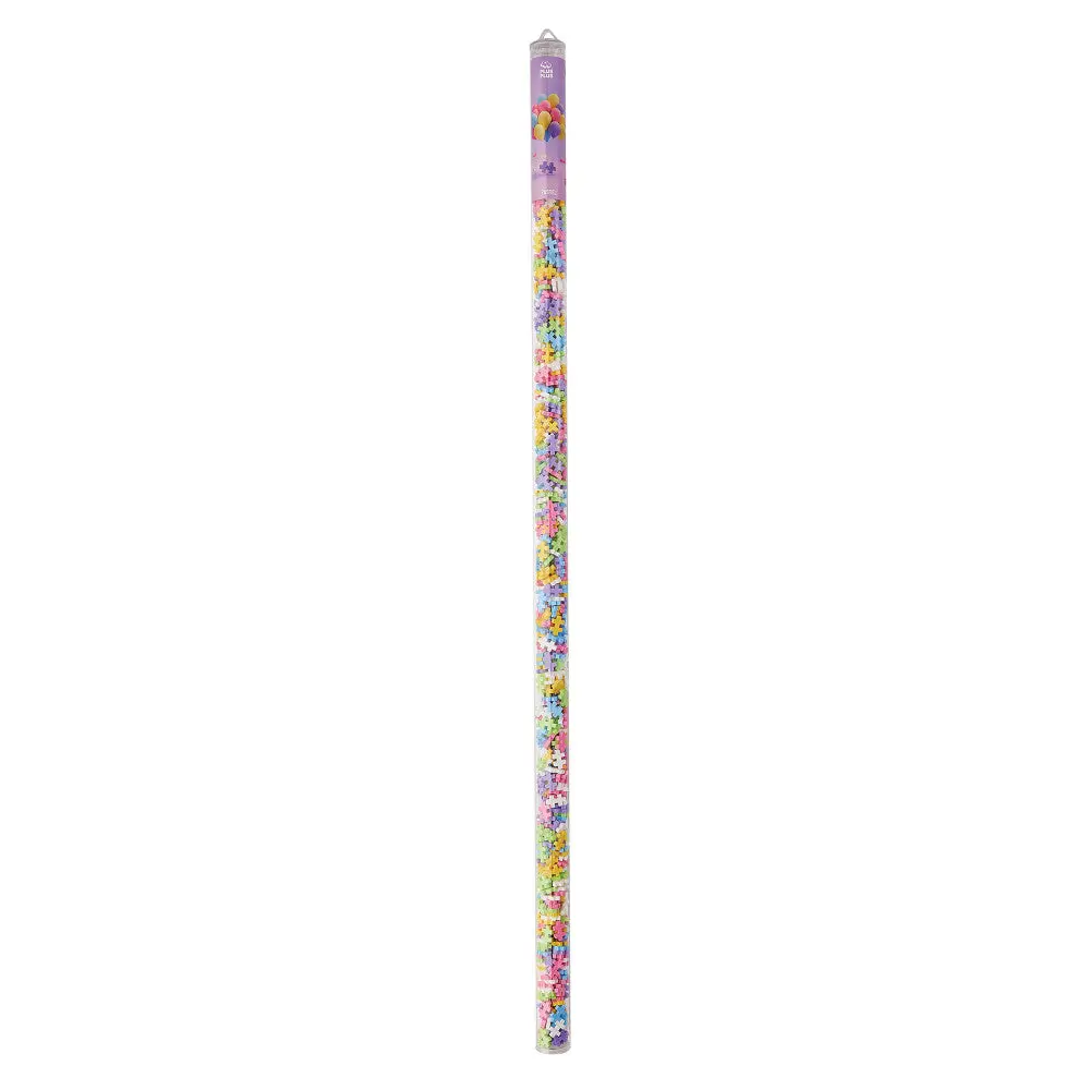 Plus-Plus Super Tube - Pastel Mix Construction Set - 500 Pieces 1