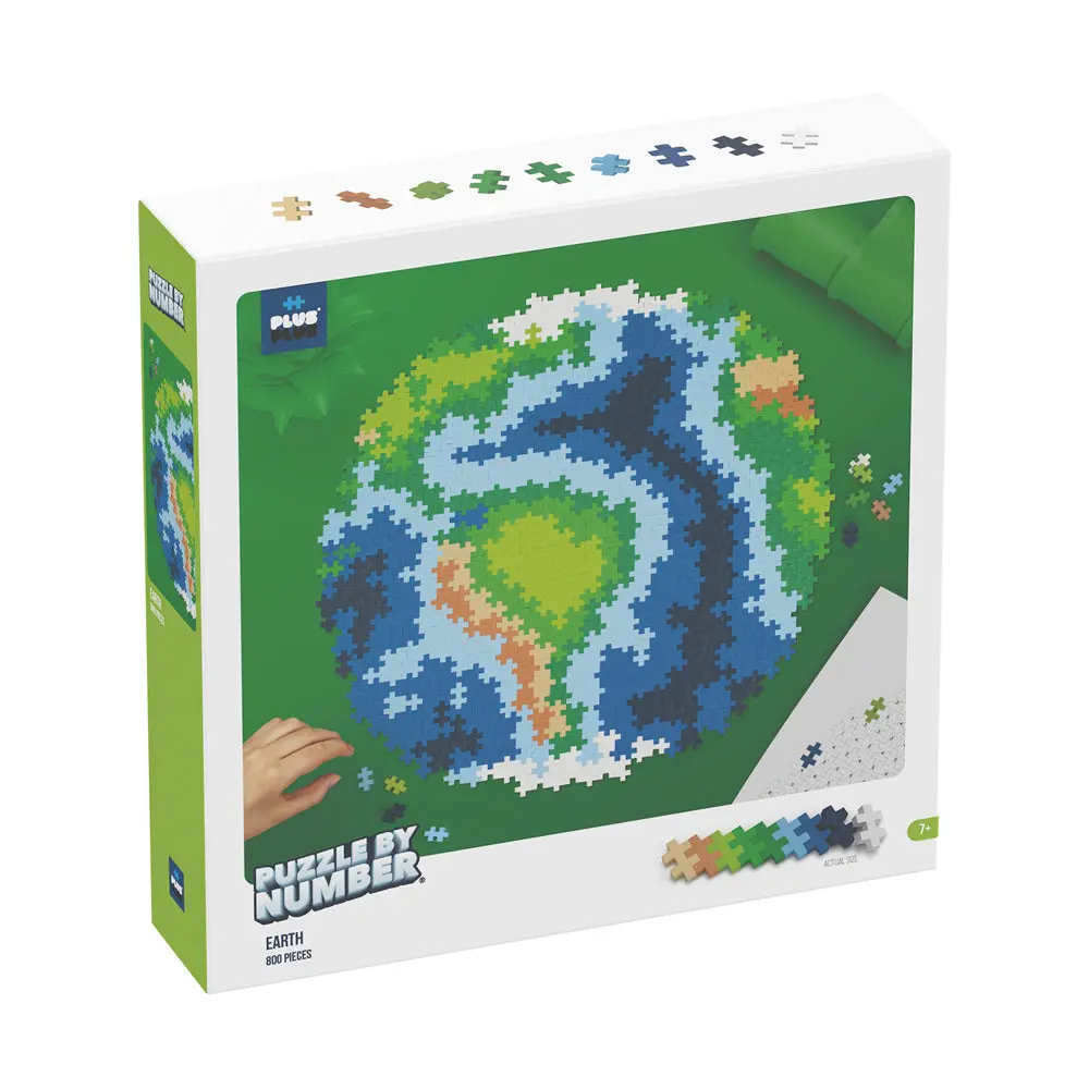 Plus-Plus Earth Theme Puzzle - 800 Pc 1