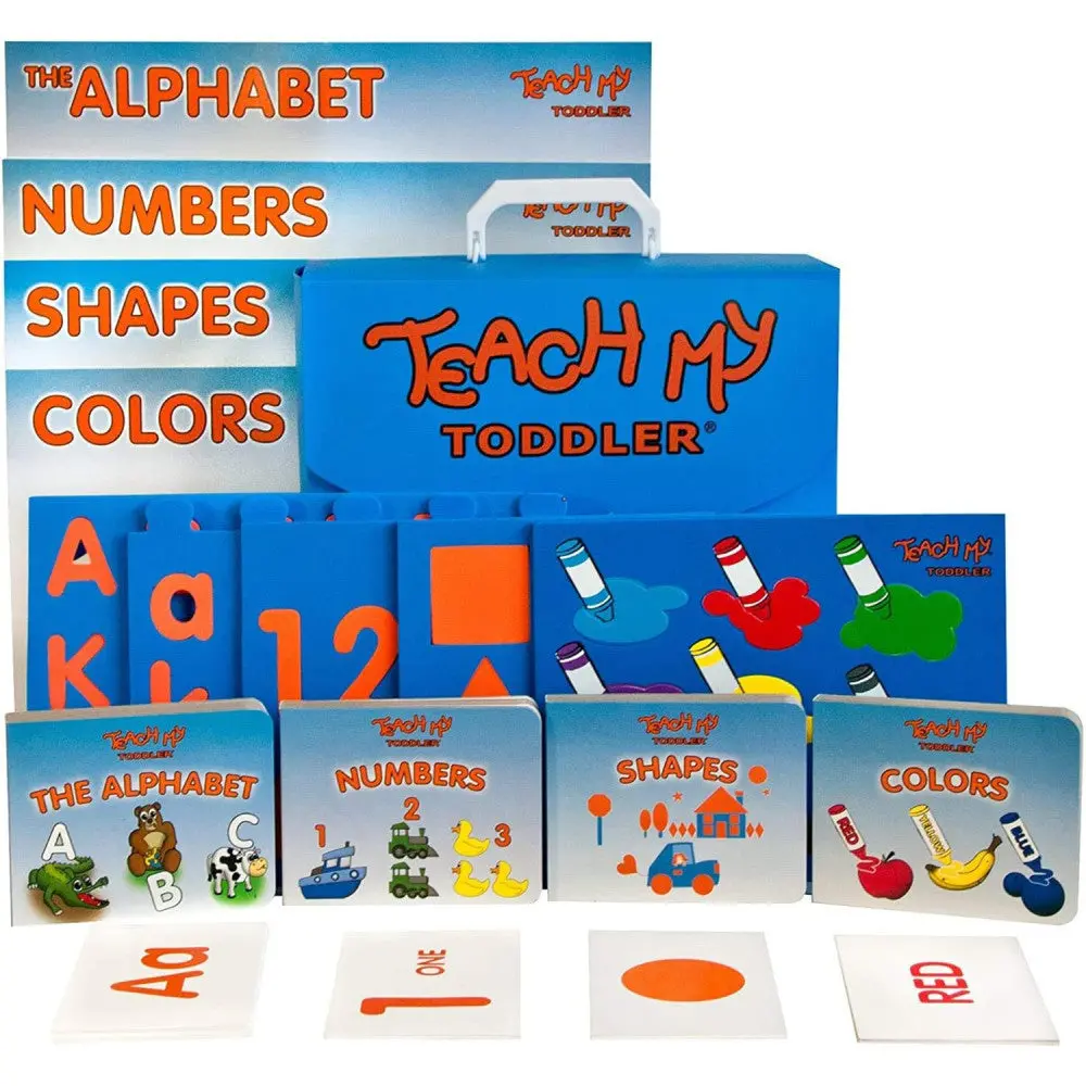 Teach My Toddler Learning Kit - Screen-Free Educational Playset For Alphabet, Numbers, Shapes, Colors 1