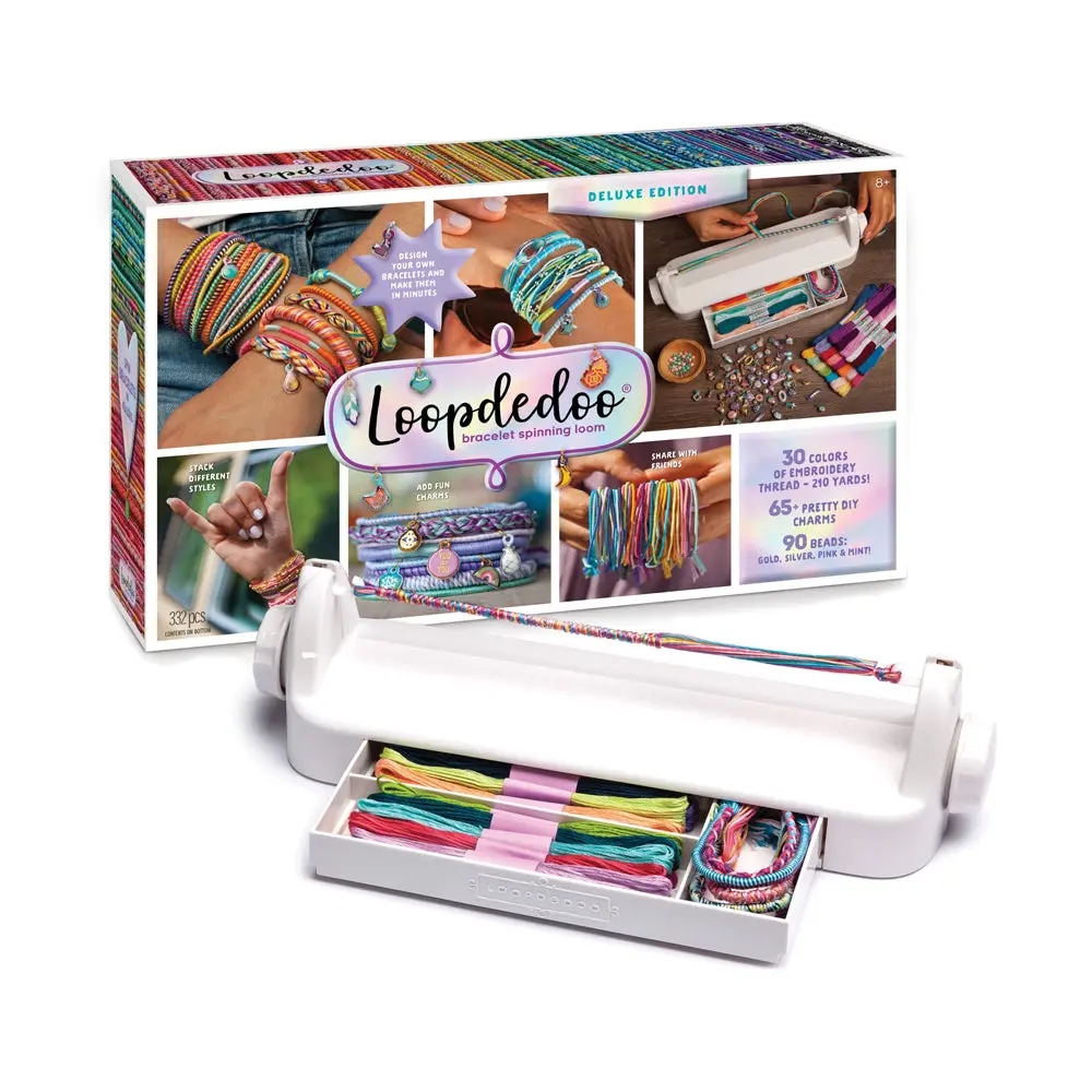 Ann Williams Loopdedoo Deluxe Spinning Bracelet Loom Kit 1