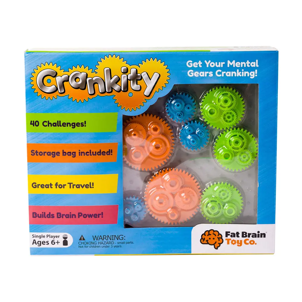 Fat Brain Toy Co. Crankity Brain-Teasing Puzzle Game 1