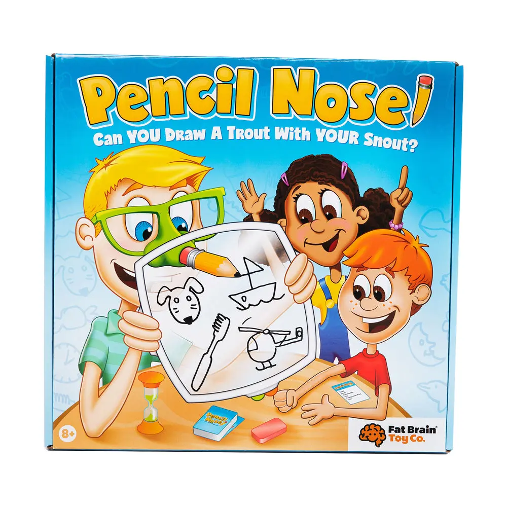 Pencil Nose Family Drawing Game By Fat Brain Toy Co. 1