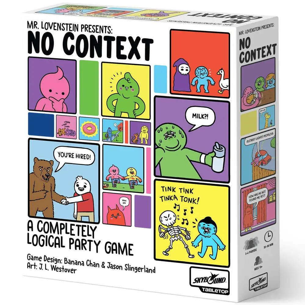 Mr. Lovenstein Presents: No Context - Logical Webcomic Party Game 1