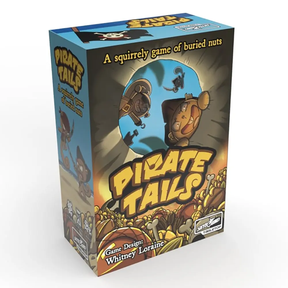 Skybound Pirate Tails: Squirrel-Themed Nut Collection Card Game 1