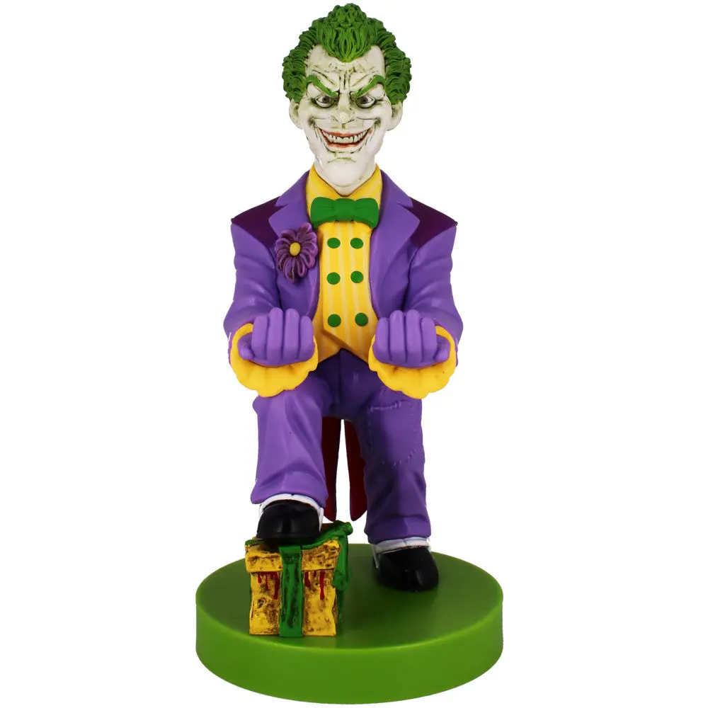 Cable Guys Joker Themed Controller & Phone Holder - Dc Comics - Purple 1