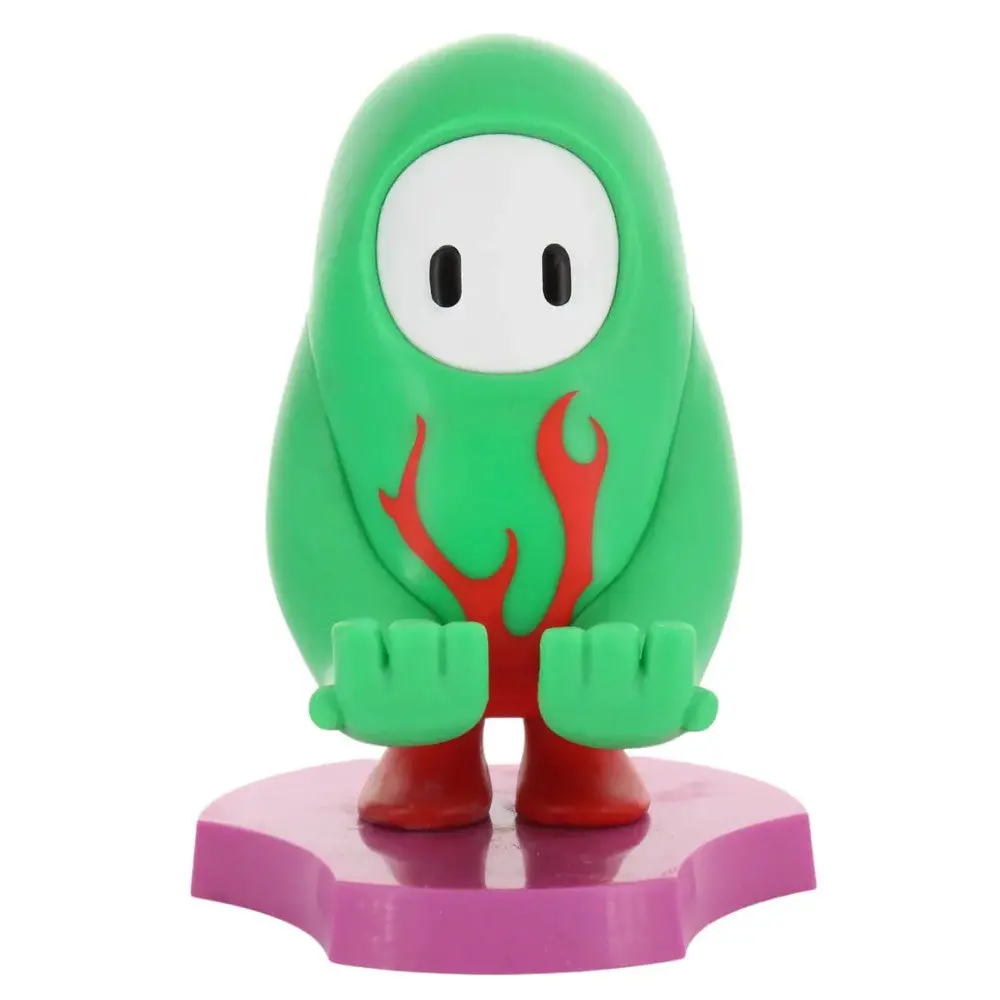 Exquisite Gaming: Holdems: Fall Guys - Hot Rod Flames Earbud & Phone Holder 1