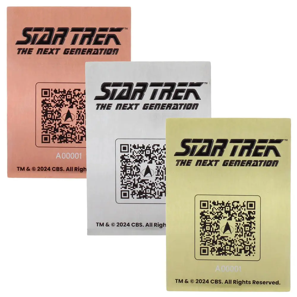 Exquisite Gaming Star Trek Digiplate Collector's Set - Metallic Collectible Cards 1