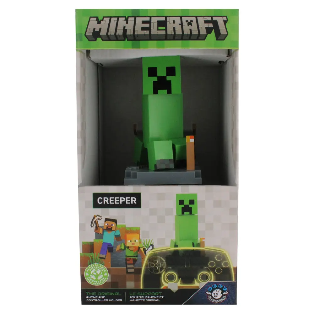 Exquisite Gaming Minecraft Creeper Controller & Phone Holder - Green 1