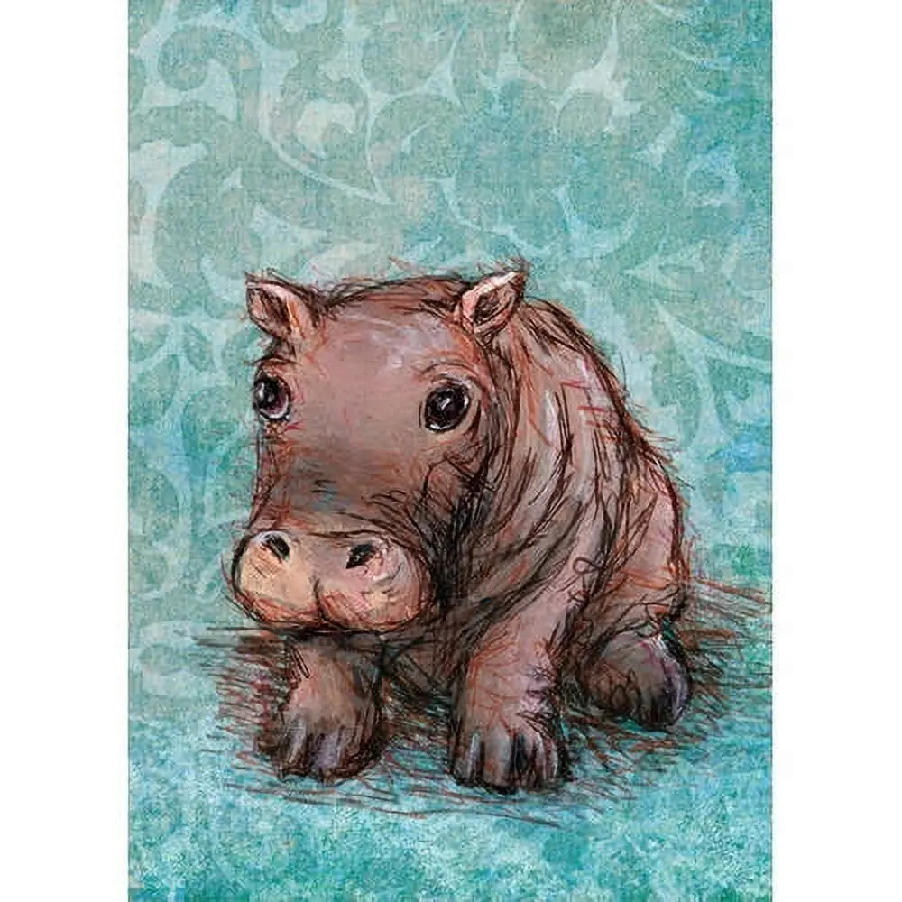 Oopsy Daisys Little Hippo Baby Board Book 1