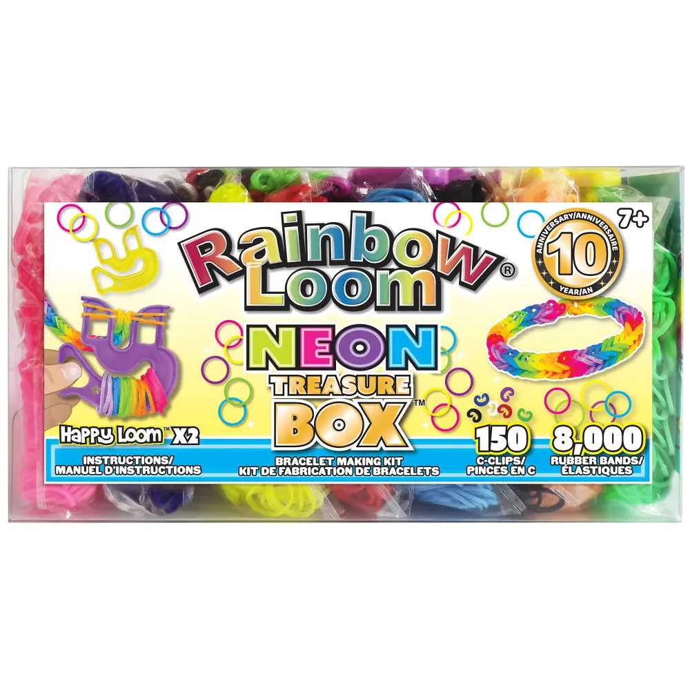 Rainbow Loom Neon Treasure Box Edition - Craft Kit 1