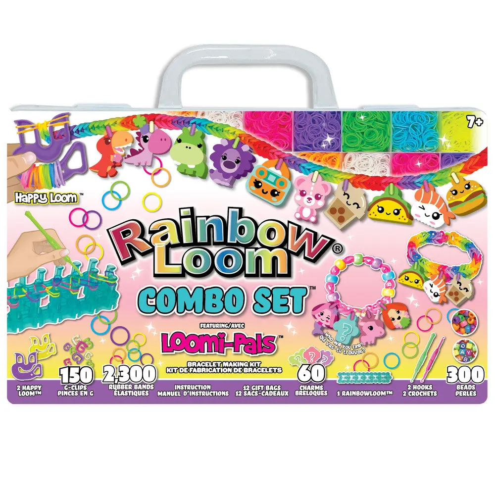 Rainbow Loom Loomi Pals Ultimate Craft Kit - 2300 Bands & 60 Charms 1
