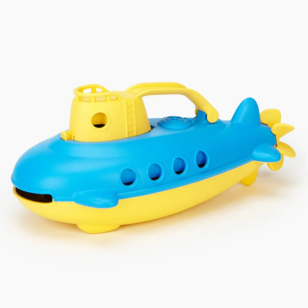 Green Toys My First Submarine: Eco-Friendly Bath Adventure, Yellow & Blue 1