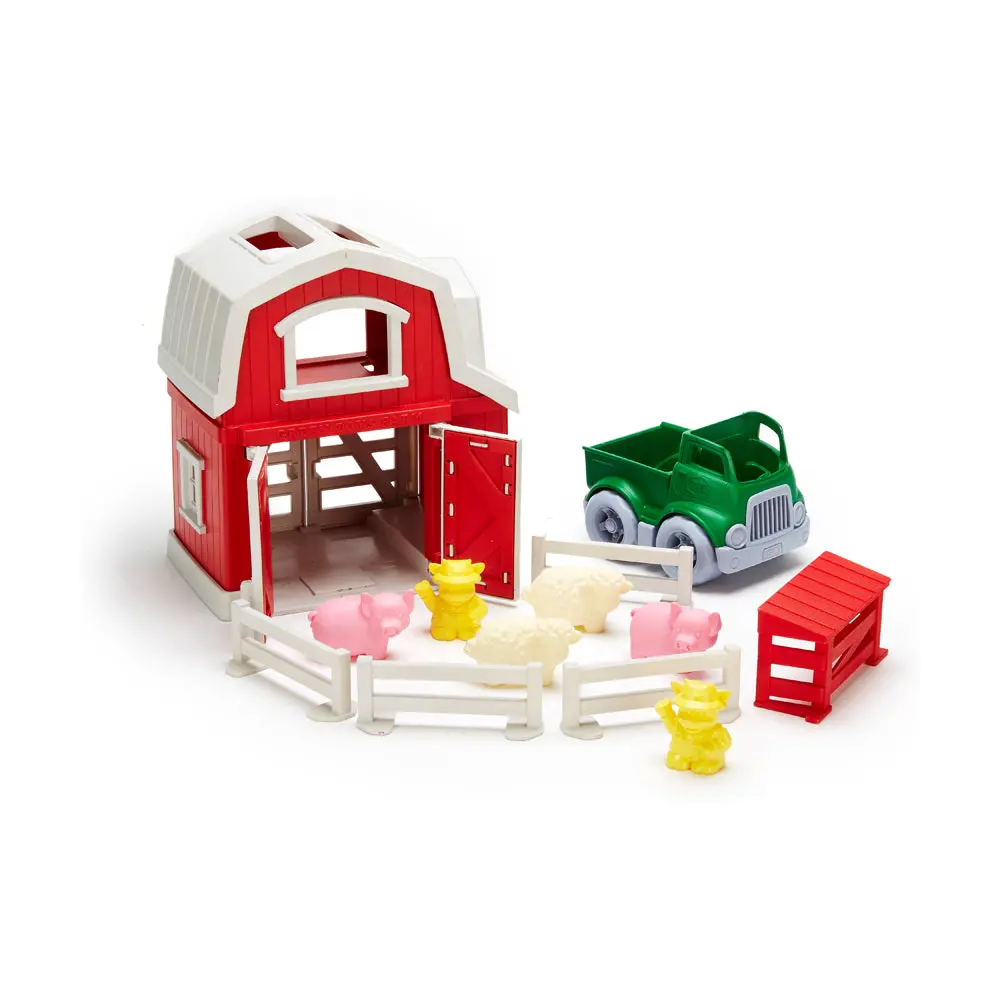 Green Toys Eco-Friendly Farm Playset With Recycled Plastic 1