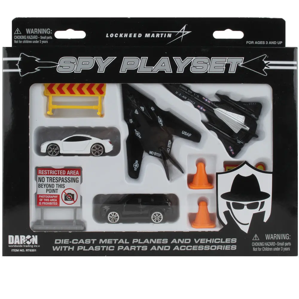 Lockheed Martin Ultimate Spy Playset With Die-Cast Vehicles 1