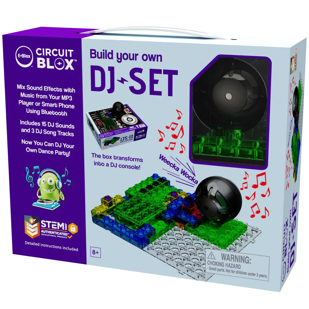 E-Blox Circuit Blox - Build Your Own Dj Set - Educational Stem Toy For Kids 8+ 1