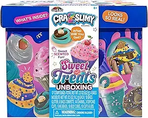 Cra-Z-Slimy Sweet Treats Scented Slime Unboxing Kit 1