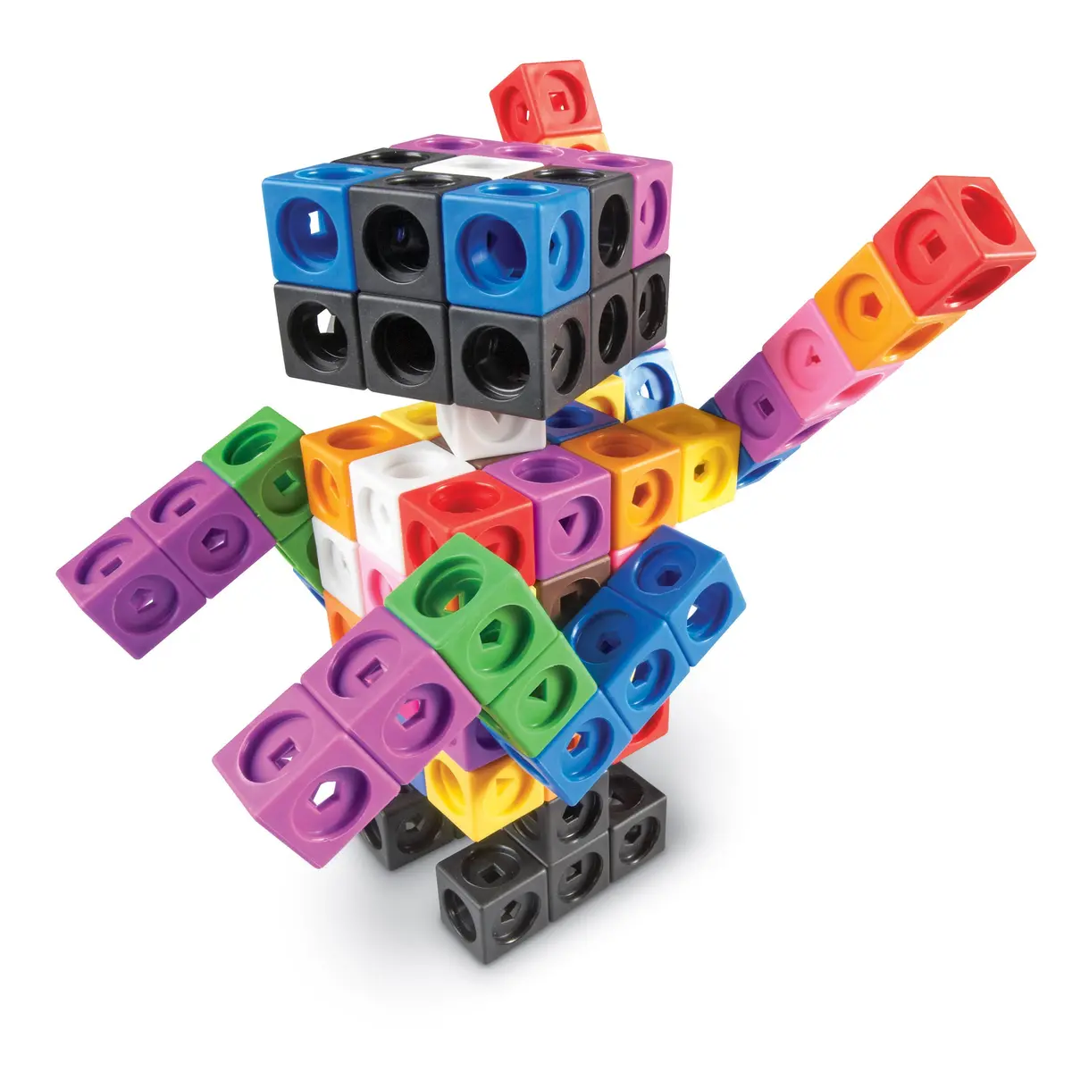 Learning Resources Mathlink Cube Big Builders, 200-Piece Set 1