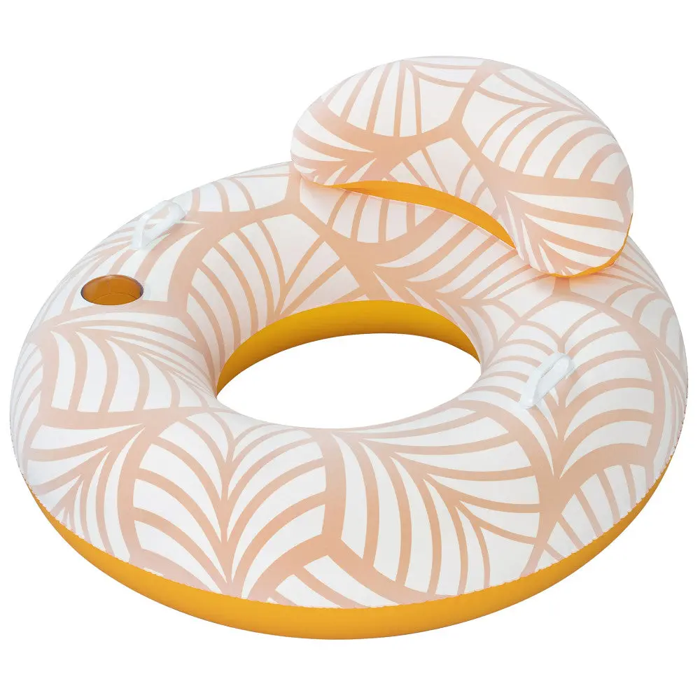 Bestway H2ogo! Comfort Plush Deluxe Swim Tube - 46.5" X 46" 1