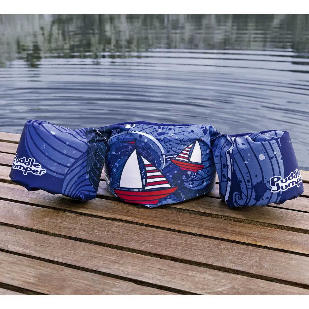 Puddle Jumper Kids' Sailboat Series Deluxe Life Vest - 33-55 Lbs 2