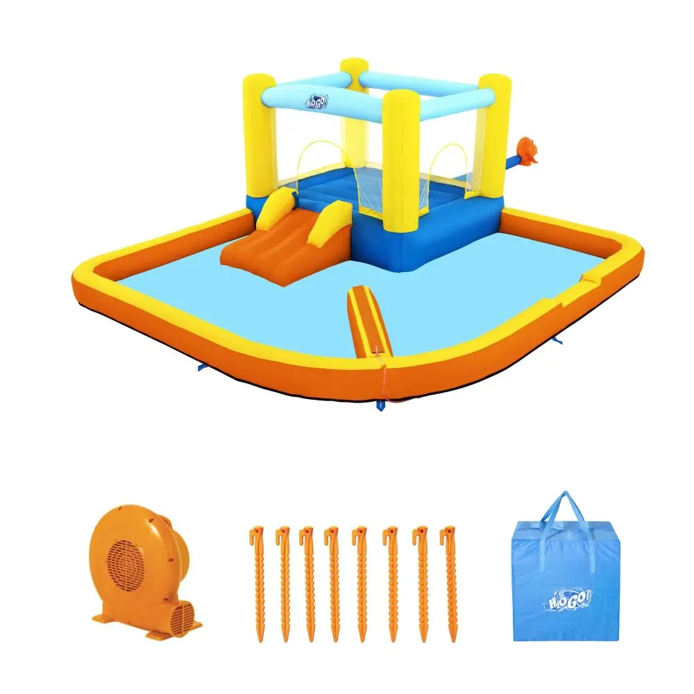 Bestway H2ogo! Beach Bounce Inflatable Water Park With Quick Setup 1