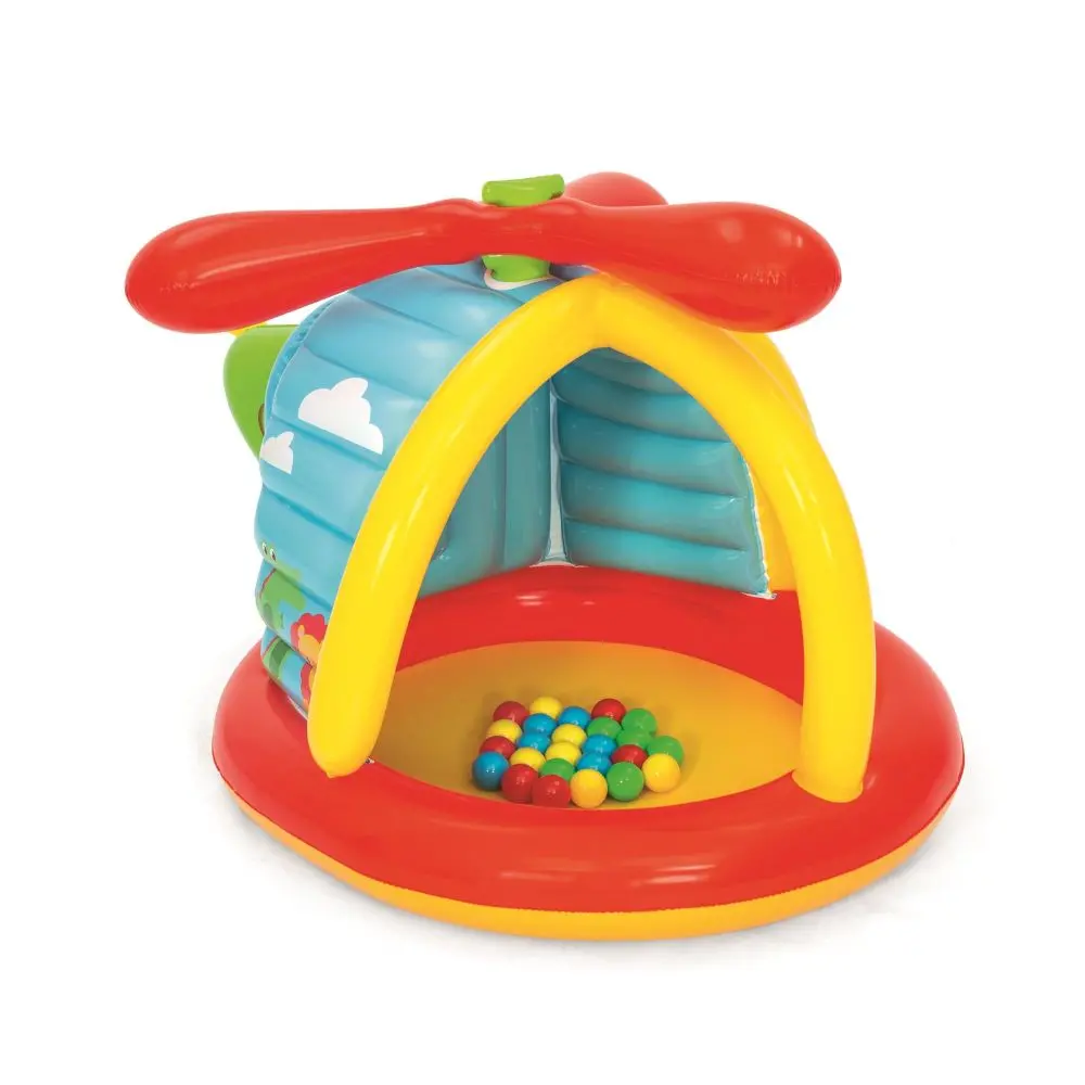 Fisher-Price Helicopter Ball Pit With 25 Colorful Play Balls 1