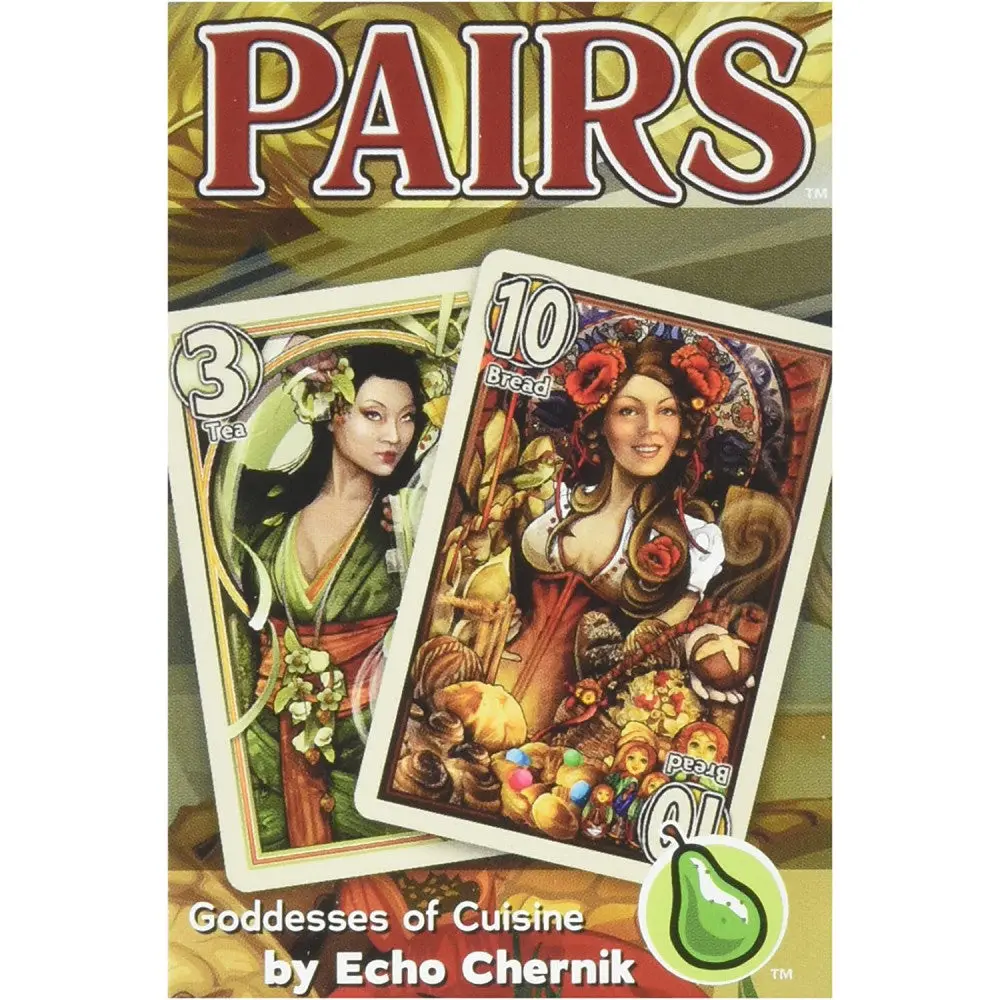 Pairs: Goddesses Of Cuisine Edition Card Game By Cheapass Games 1