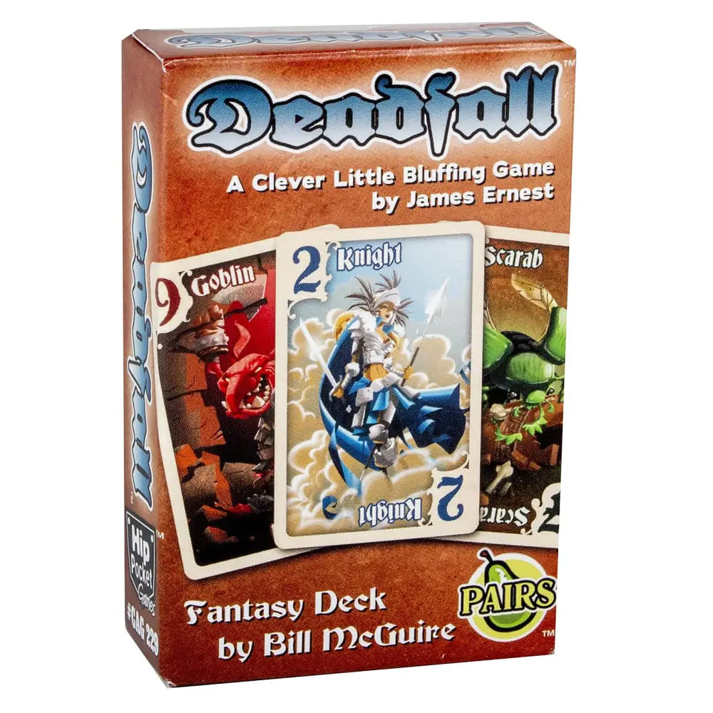 Deadfall Fantasy Deck: Pairs Bluffing Card Game 1