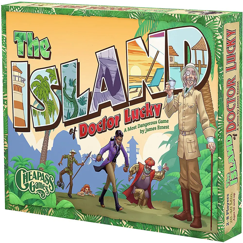 Island Of Doctor Lucky: Tropical Escape Edition Board Game 1