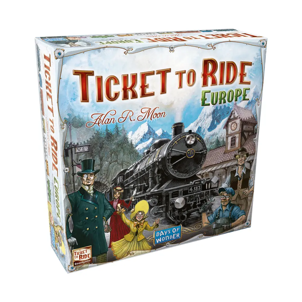 Ticket To Ride Europe Deluxe Board Game 1